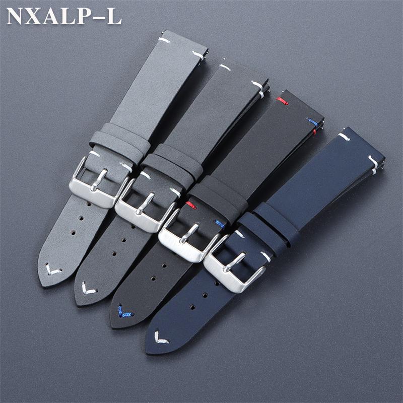 Vintage Leather Watch Band 20m - Watches Rolex Smartwatch ulasan dan harga