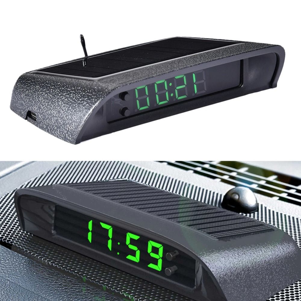 Solar Powered Car Digital Watc - Solar Powered Watch ulasan dan harga