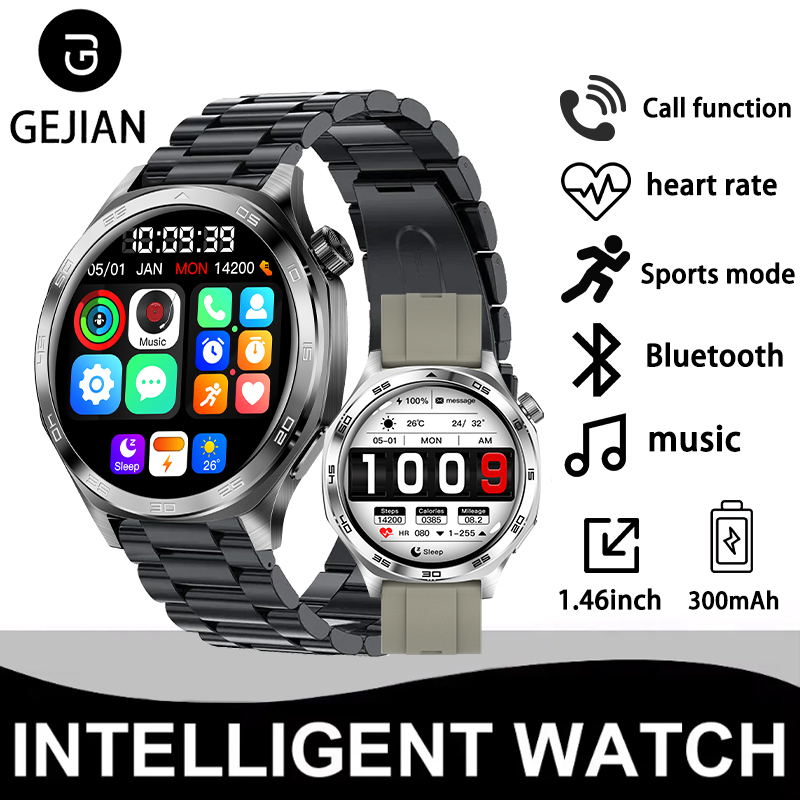 GEJIAN Men's 5.4 Smart Bluetoo - Couple Watches Smartwatch ulasan dan harga
