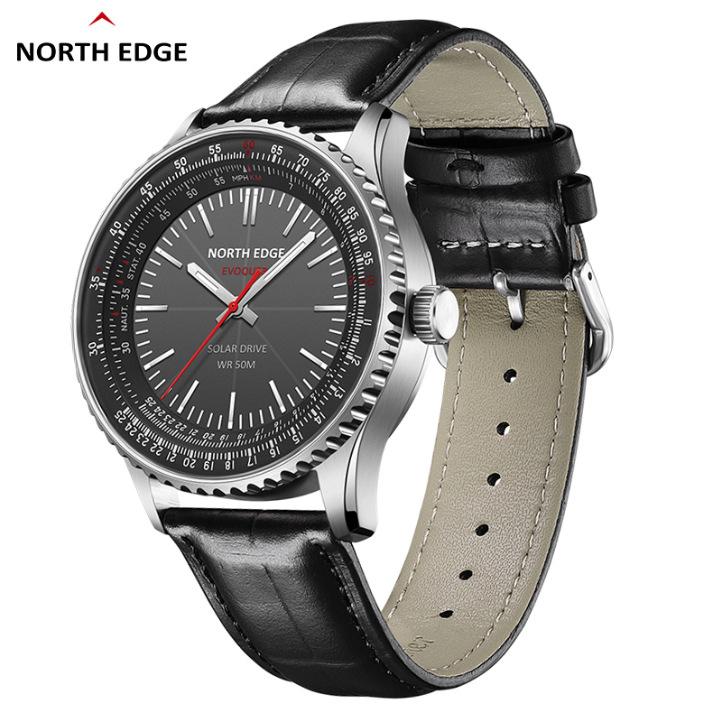 NORTH EDGE EVOQUE 3 Pilot Seri - Solar Powered Watch ulasan dan harga