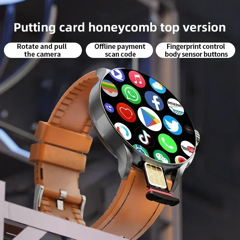 New GT200 Android Smart Watch  - Smartwatch Watches For Men With Gps ulasan dan harga
