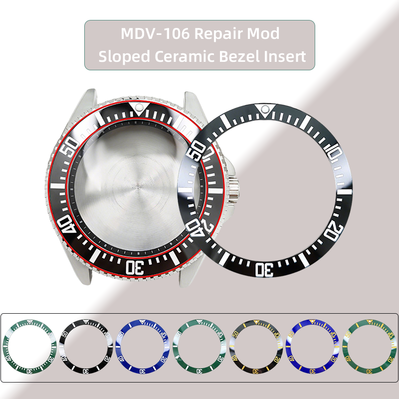 For CASIO MDV-106 Sloped Ceram - Watch Bezel Insert ulasan dan harga