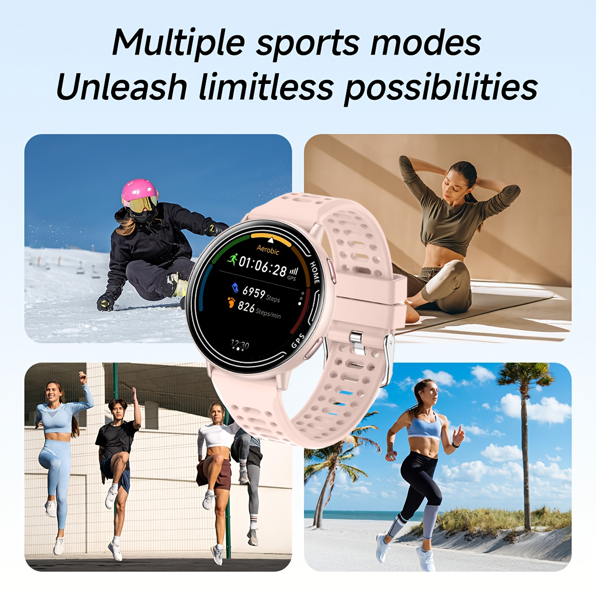 New Hot GPS Smartwatch 1.43 AM - Smartwatch Watches Gift For Men ulasan dan harga