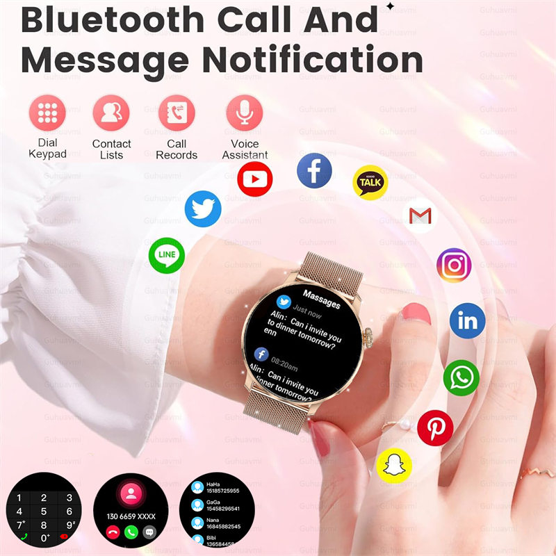 2026 New Lady Fashion Smart Wa - Watches Ladies Smartwatch ulasan dan harga