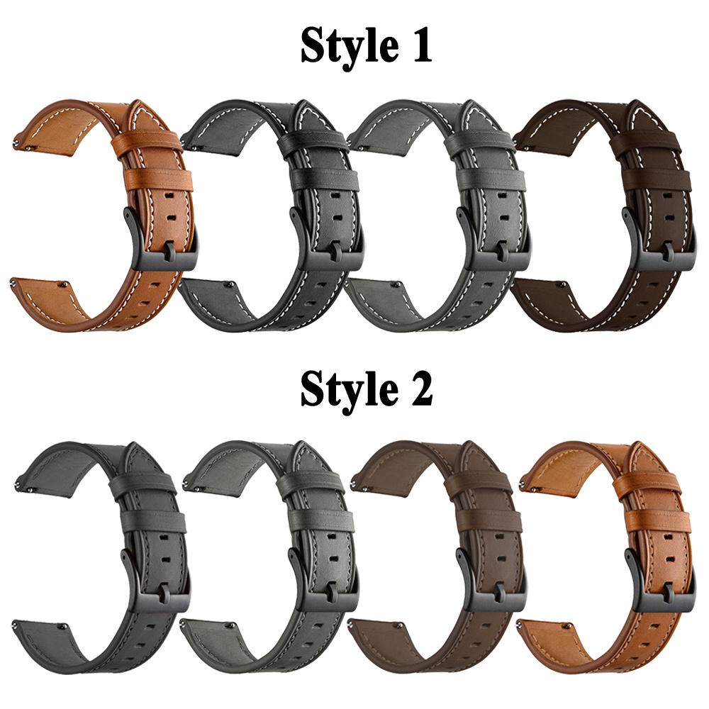22mm Leather Strap For Garmin  - Xwatch Smartwatch ulasan dan harga