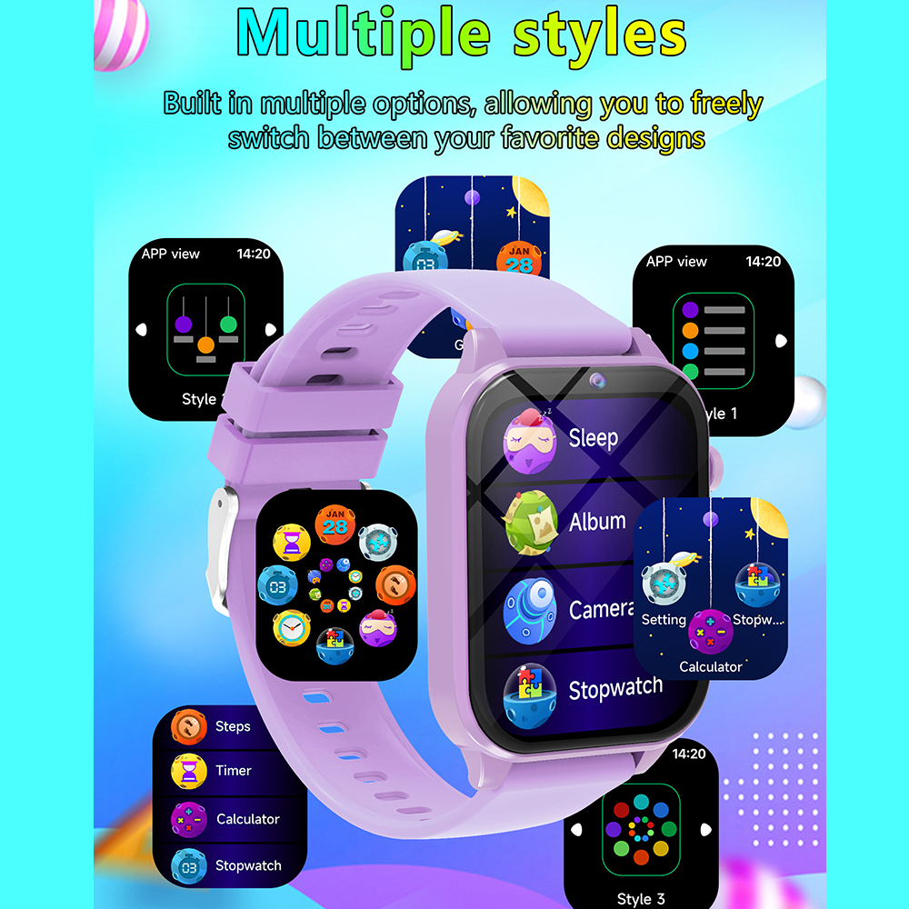 Game Smart Watch Kids 18 Fun G - Smartwatch Digital Watches For Girls ulasan dan harga