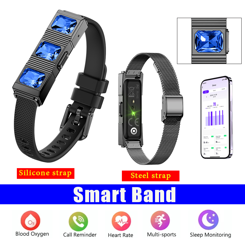 Smart Screenless Bracelet Hear - Couple Watches Smartwatch ulasan dan harga