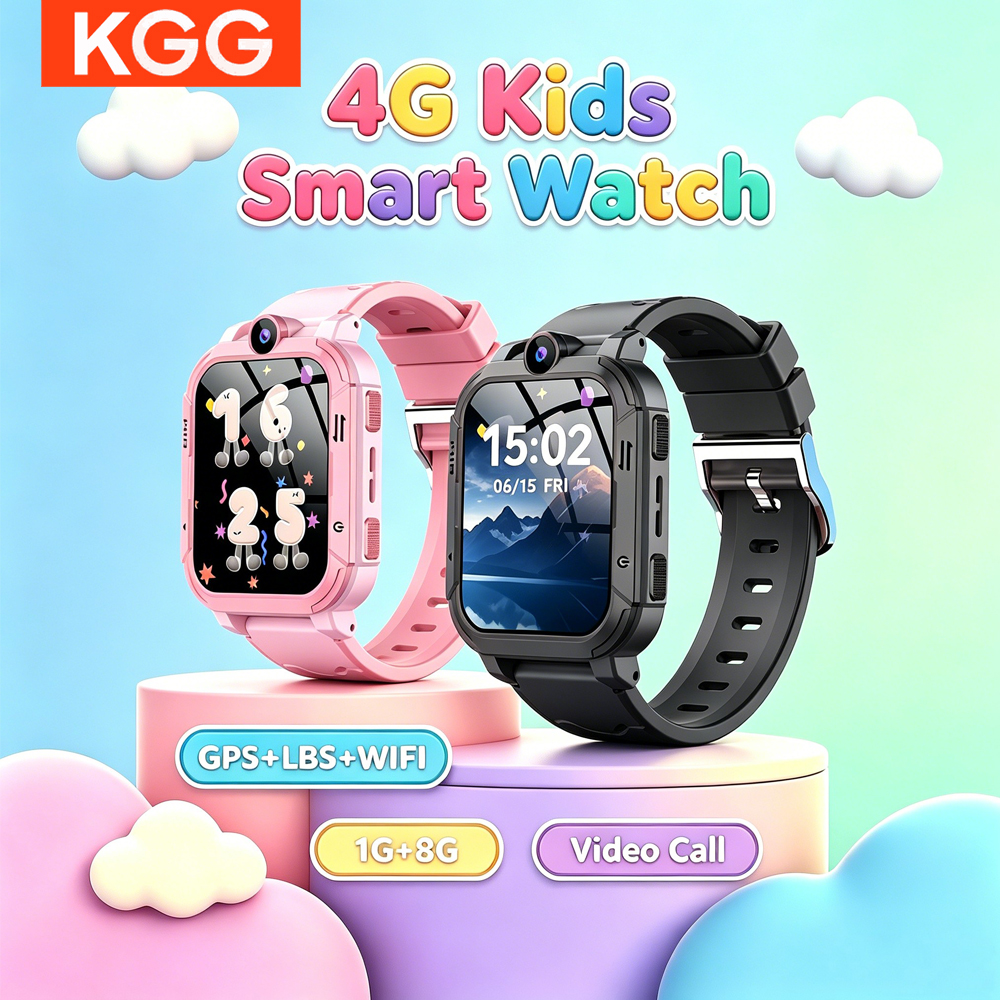 4G Kids Smart Watch Phone 1+8G - Smartwatch Watch Whatsapp ulasan dan harga