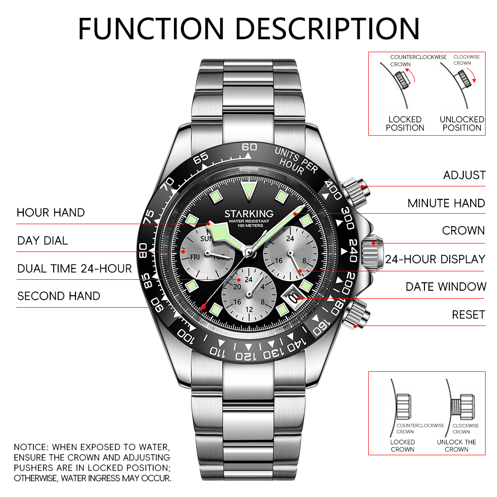 STARKING Luxury Men's Diving Q - Smartwatch Sports Watches For Men ulasan dan harga