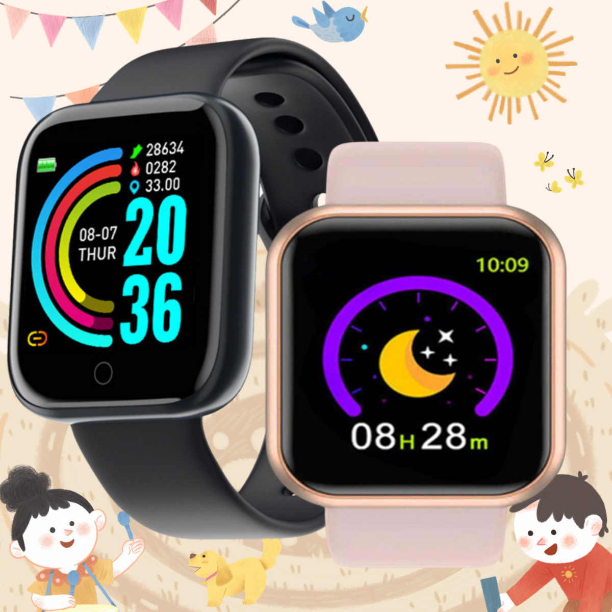 2025 New Digital Watches Smart - Smartwatch Digital Watches For Girls ulasan dan harga
