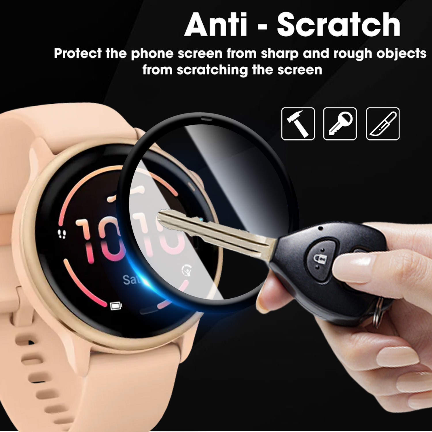 Flexible Screen Protectors for - Xwatch Smartwatch ulasan dan harga