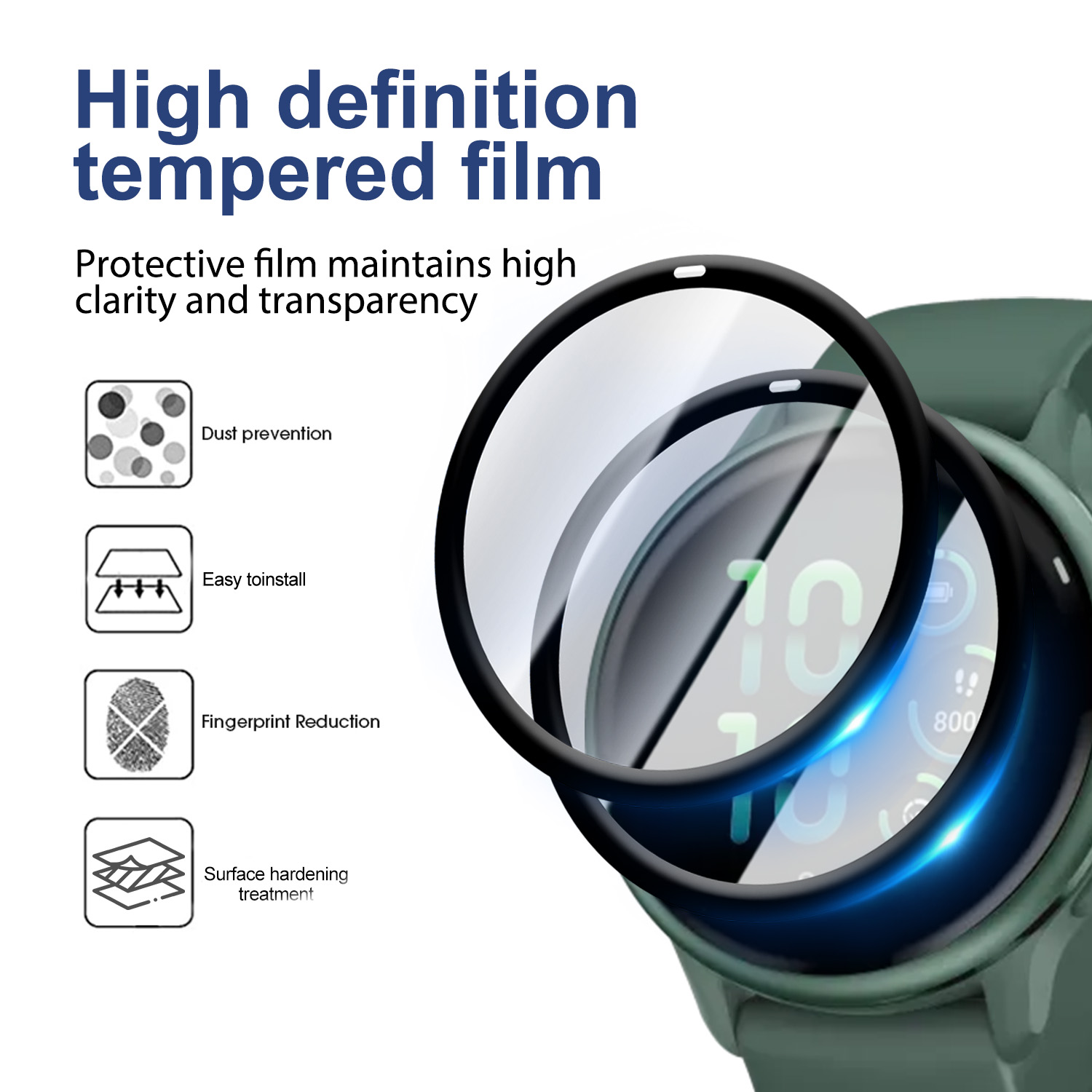 Flexible Screen Protectors for - Xwatch Smartwatch ulasan dan harga