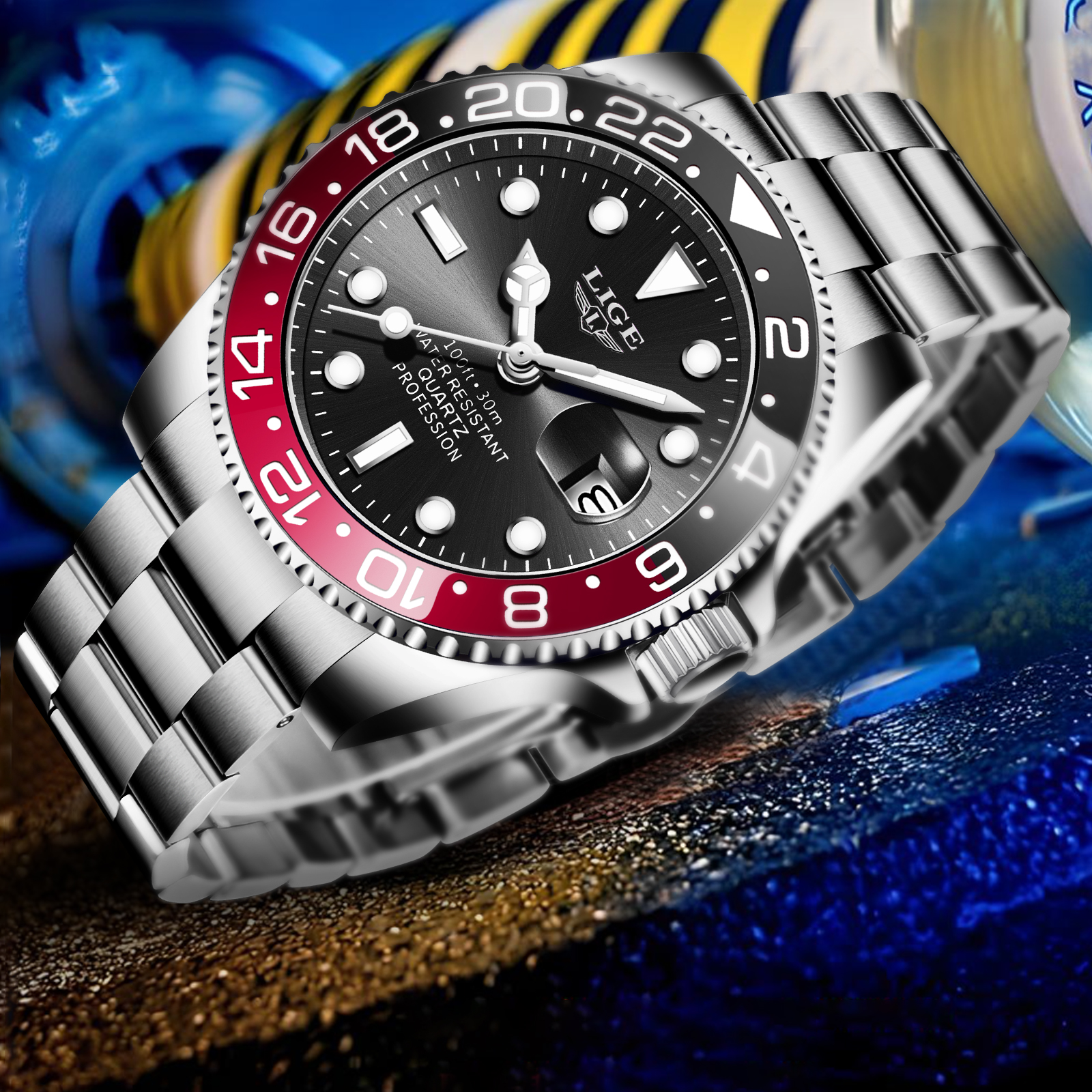 LIGE 2026 Men's Watches Busine - Smartwatch Watches Gift For Men ulasan dan harga