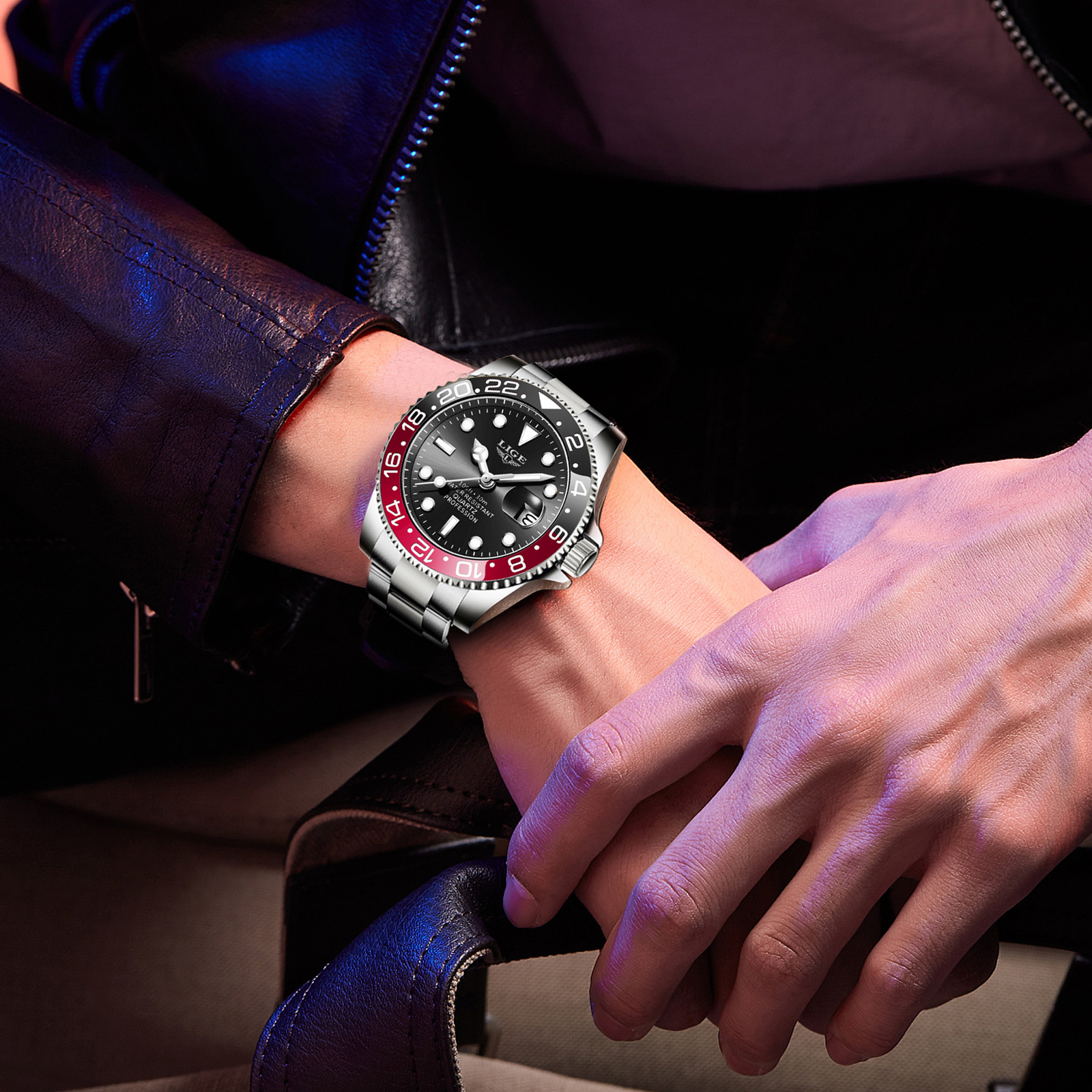 LIGE 2026 Men's Watches Busine - Smartwatch Watches Gift For Men ulasan dan harga