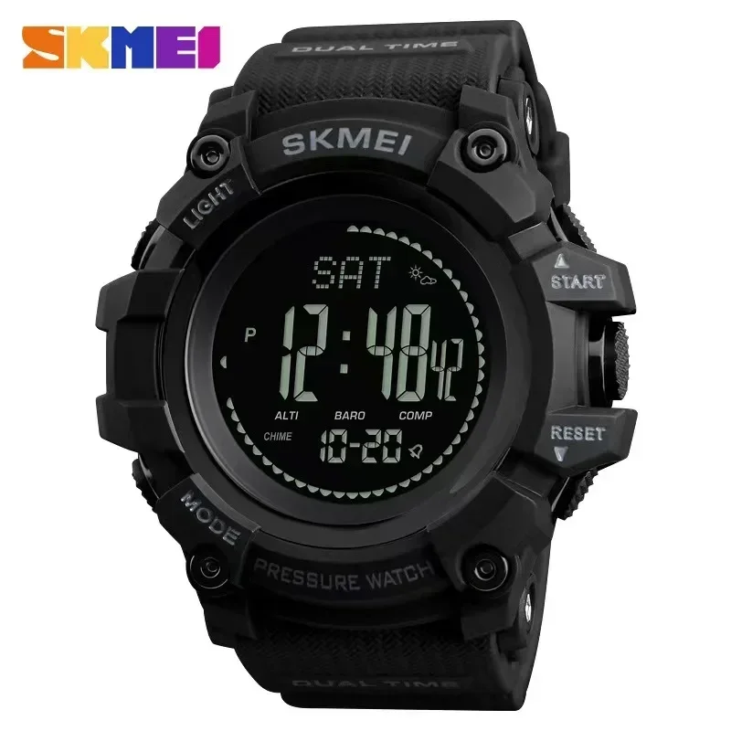SKMEI 1358 Altimeter Weather T - Solar Powered Watch ulasan dan harga