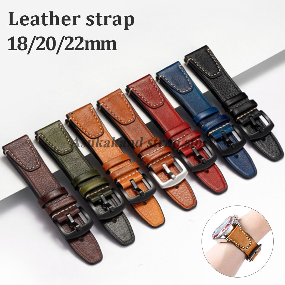 18mm 20mm 22mm Retro Watchband - Watches Rolex Smartwatch ulasan dan harga