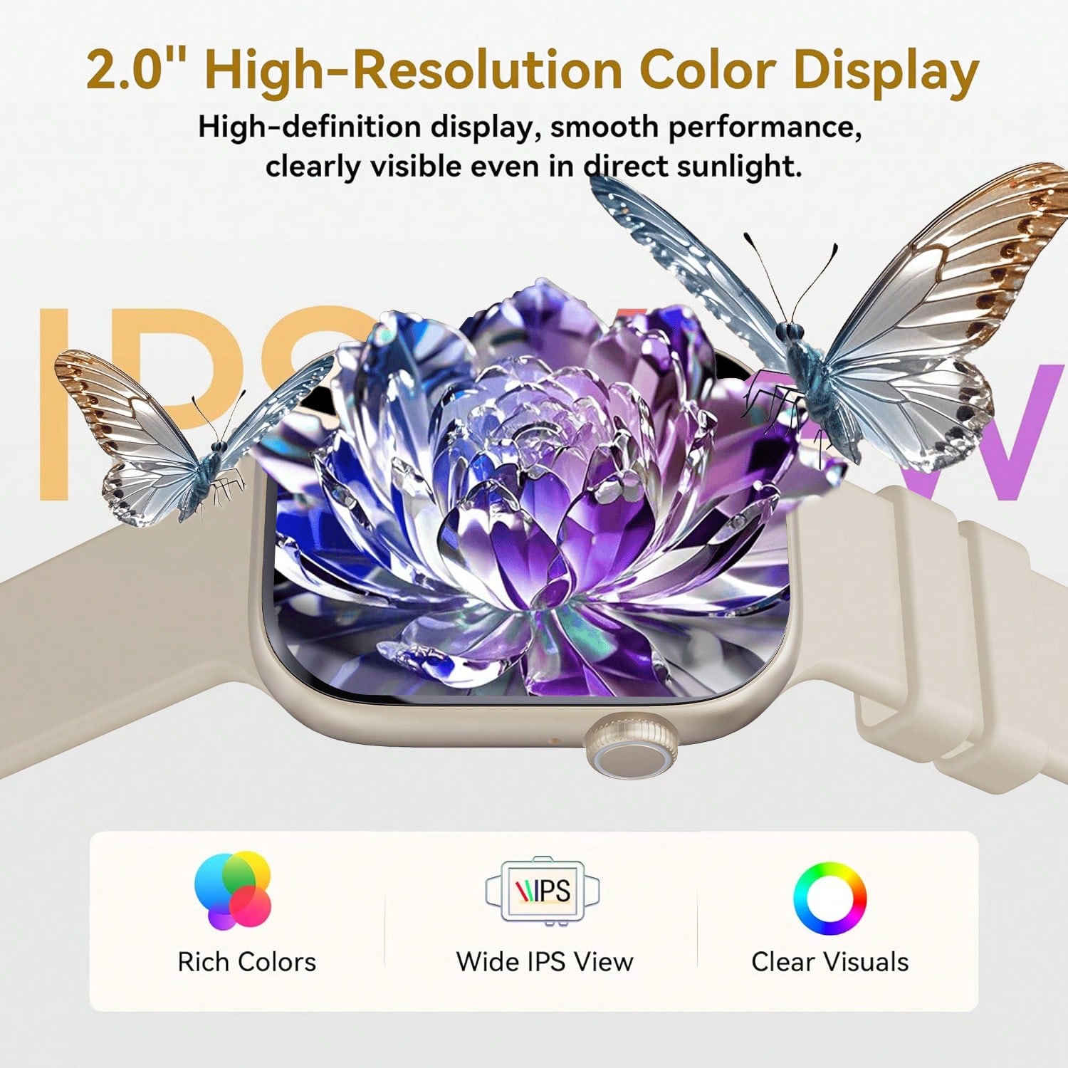 2.01 Inch Touch Screen Smart W - Smartwatch Sports Watches For Women ulasan dan harga