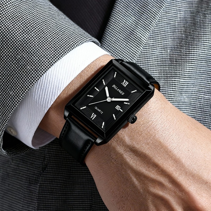 Casual Leather Men Watches Sim - Smartwatch Watches Gift For Men ulasan dan harga