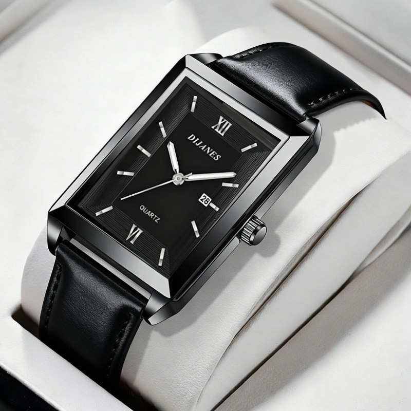 Casual Leather Men Watches Sim - Smartwatch Watches Gift For Men ulasan dan harga
