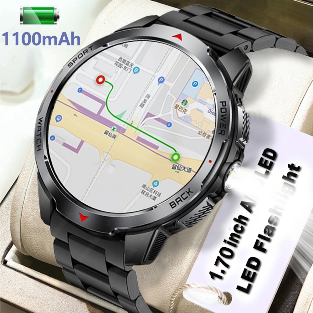 2025 NewMilitary Grade 1000mAh - Altimeter Compass Watch ulasan dan harga