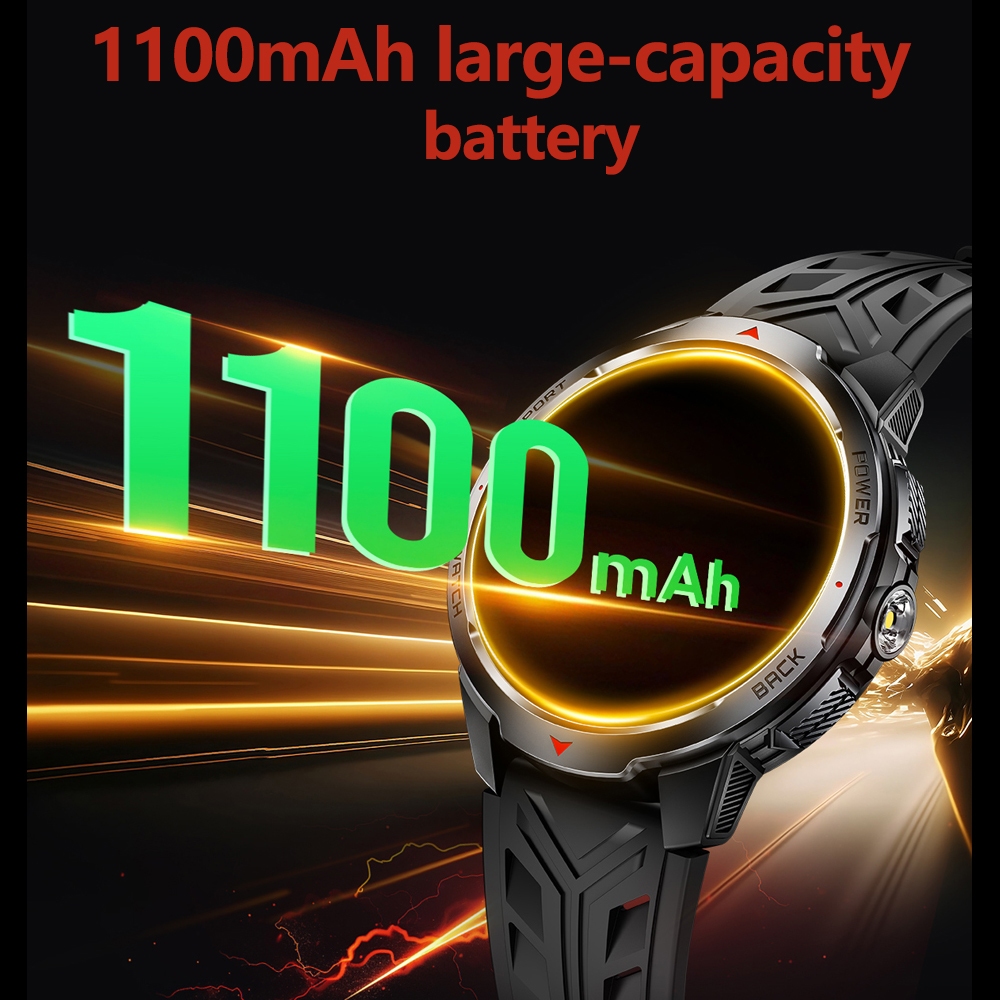 2025 NewMilitary Grade 1000mAh - Altimeter Compass Watch ulasan dan harga