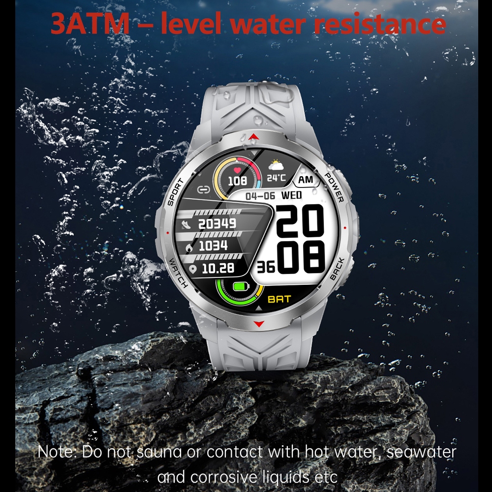2025 NewMilitary Grade 1000mAh - Altimeter Compass Watch ulasan dan harga
