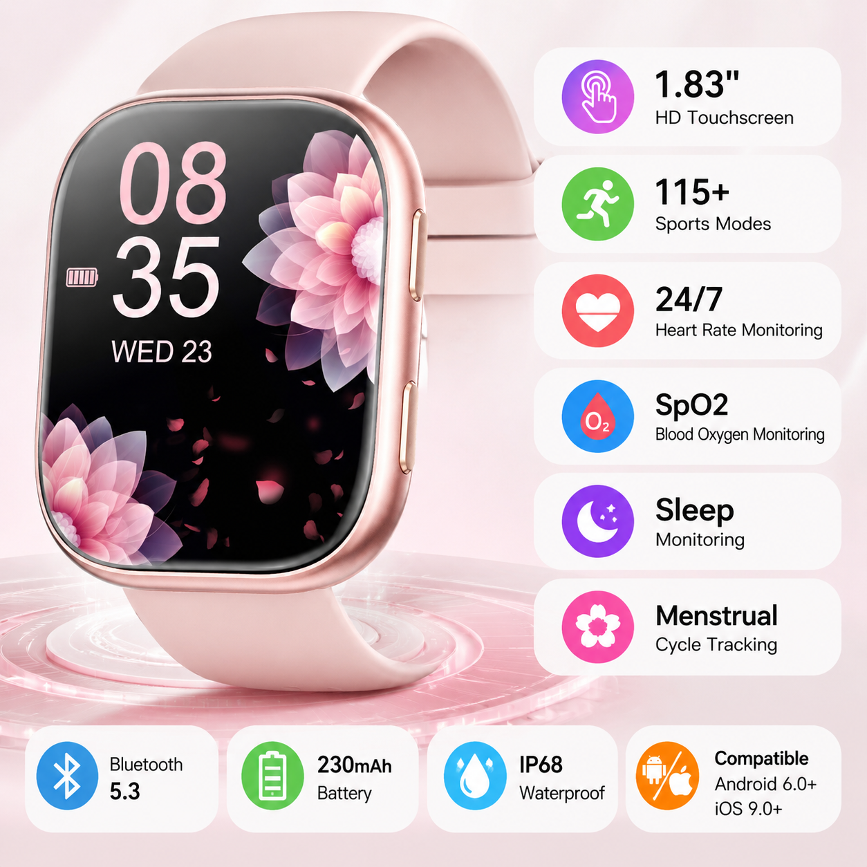 2026 New Ladies Smart Watch 1. - Watches Ladies Smartwatch ulasan dan harga