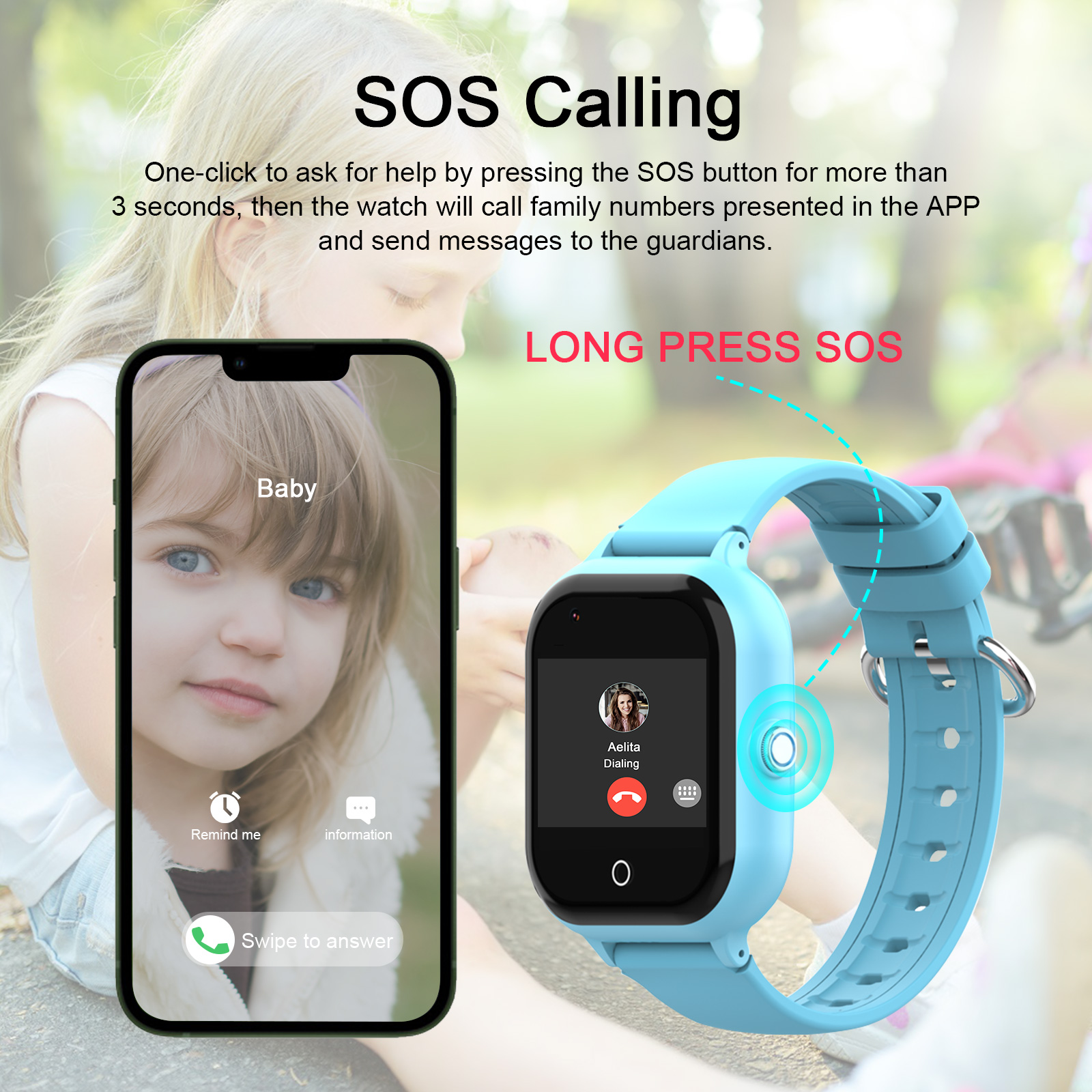 Wonlex KT24 Smart Watch Kids G - Smartwatch Watch Whatsapp ulasan dan harga