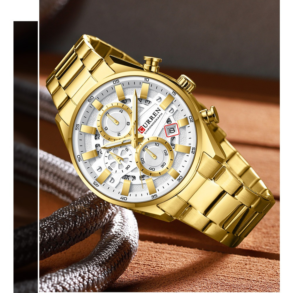 CURREN 8495 New Men's Business - Smartwatch Watches Gift For Men ulasan dan harga