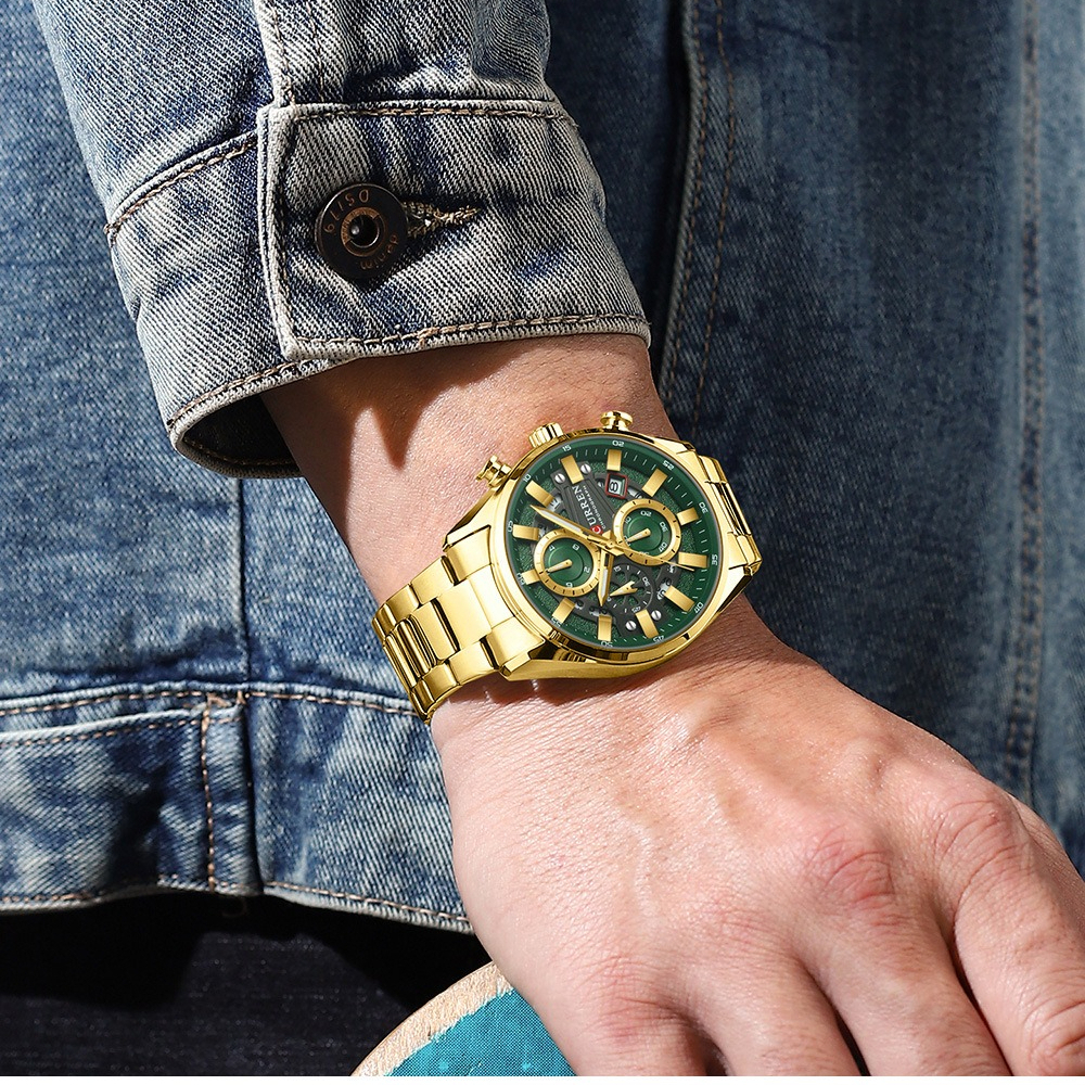 CURREN 8495 New Men's Business - Smartwatch Watches Gift For Men ulasan dan harga