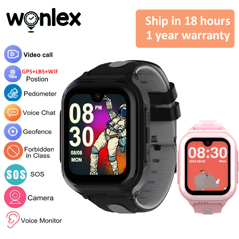 Wonlex 4G Kids Smart Watch 1.7 - Smartwatch Watch Whatsapp ulasan dan harga