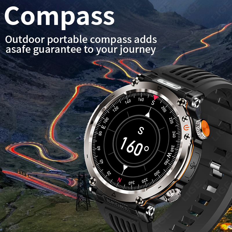 New Military Outdoor Smartwatc - Smartwatch Watches For Men ulasan dan harga