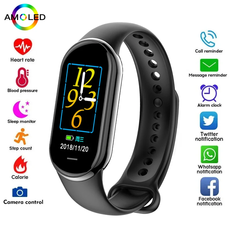 New Original Small M8 Band Sma - Smartwatch Sports Watches For Women ulasan dan harga