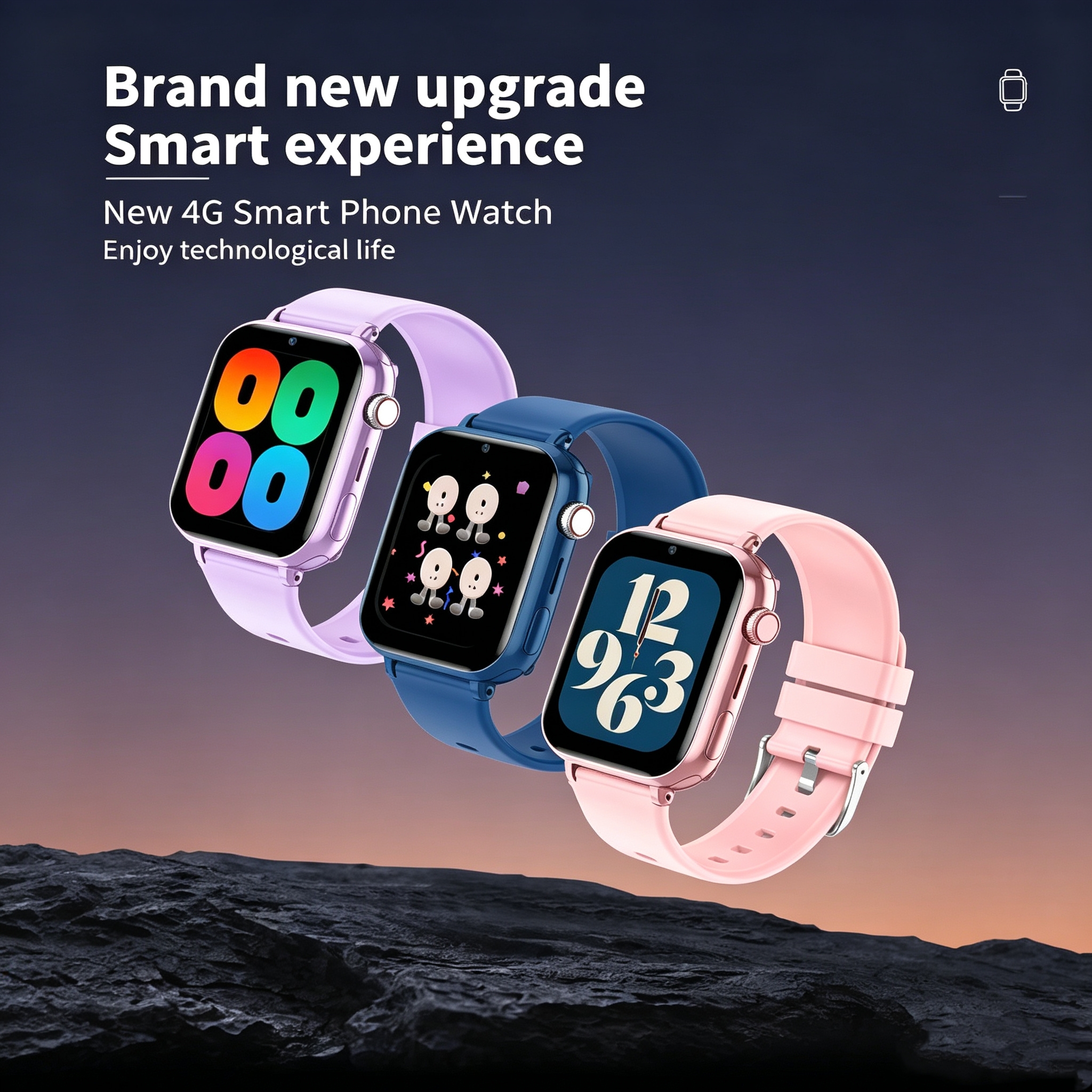 4G Kids GPS Tracking Smartwatc - Smartwatch Watches For Sale ulasan dan harga