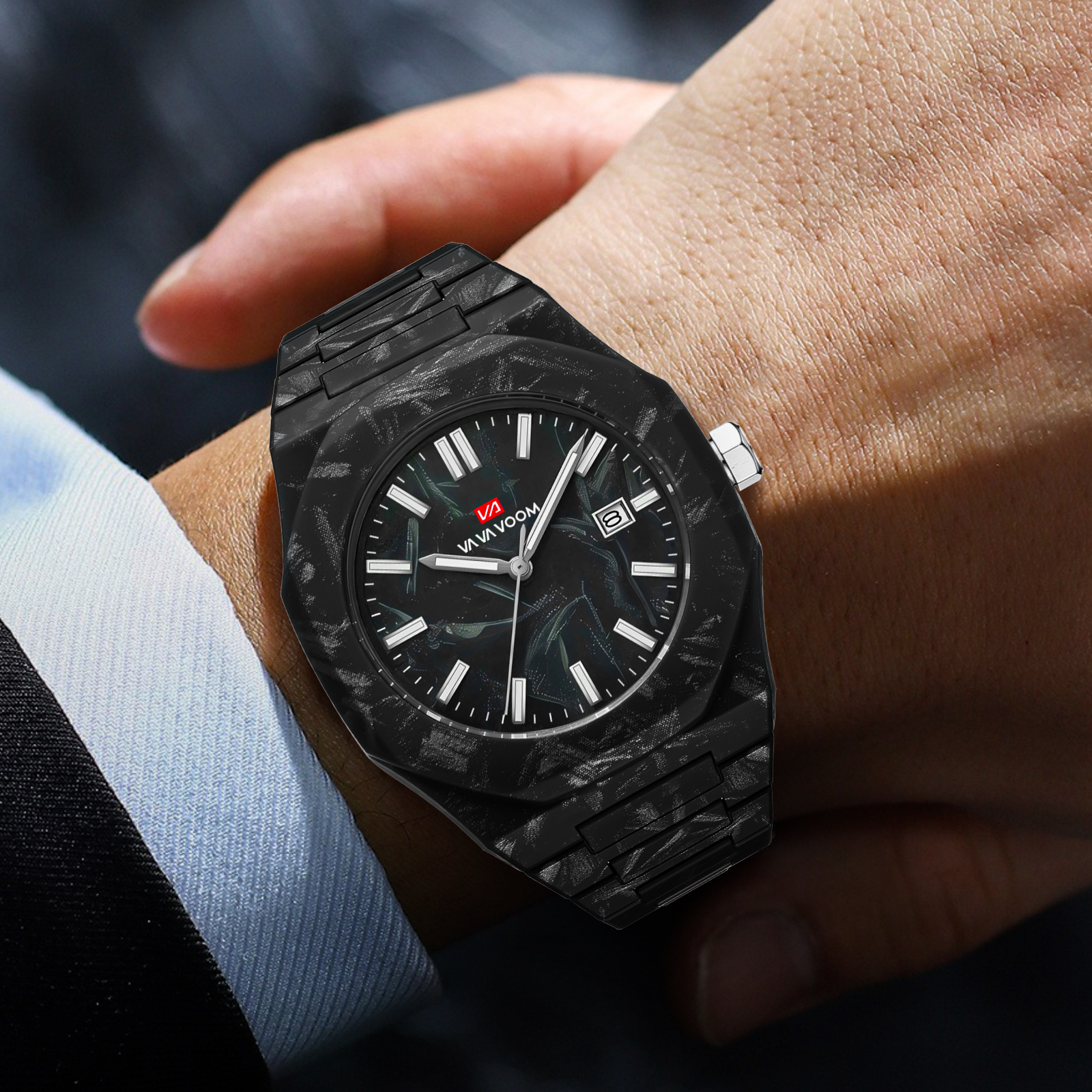 VA VA VOOM Men Watches Quartz  - Smartwatch Sports Watches For Men ulasan dan harga