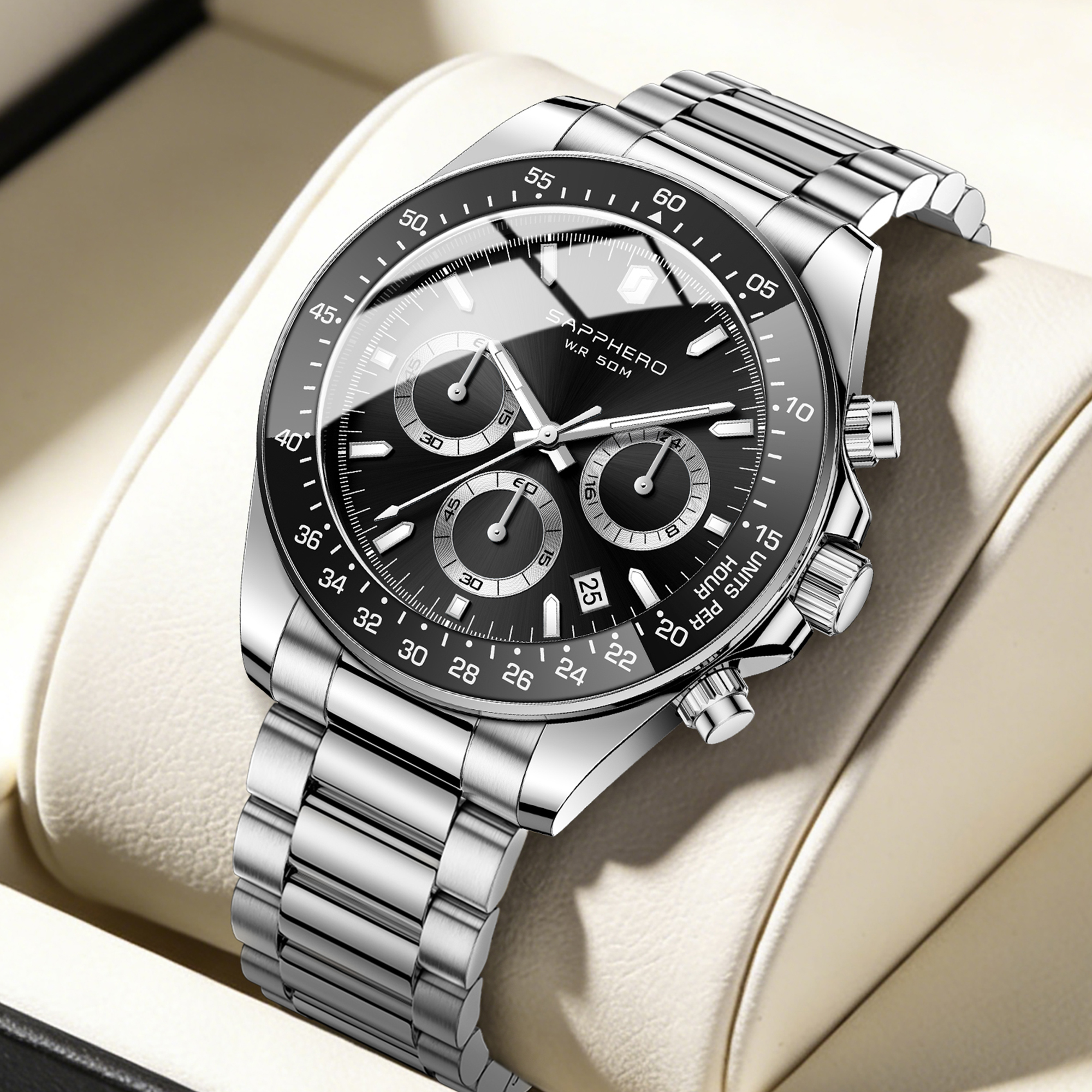 SAPPHERO Fashionable Men's Wat - Smartwatch Watches Gift For Men ulasan dan harga