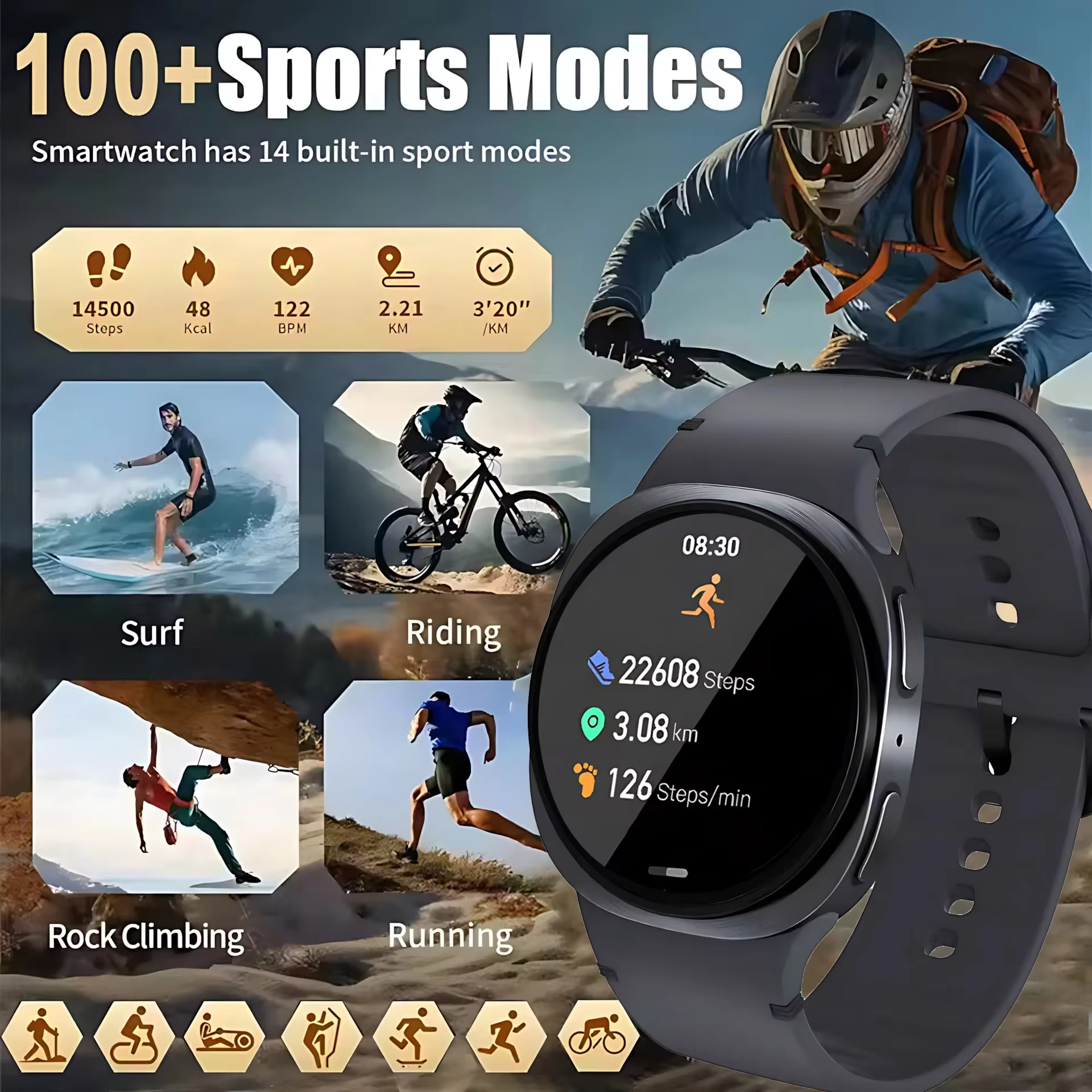 2026 New Watches 8 MAX GPS Tra - Smartwatch Watches For Women With Gps ulasan dan harga