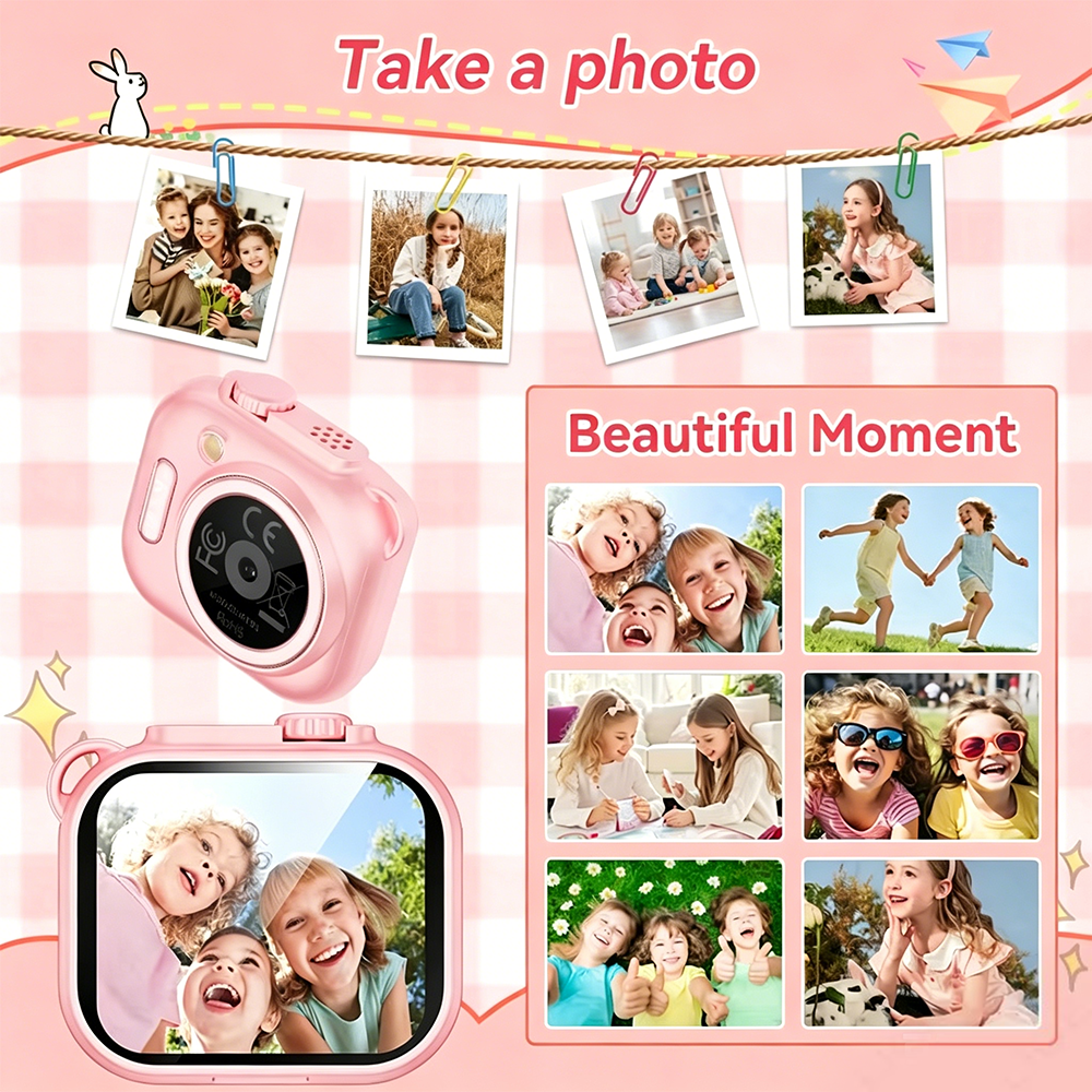 Children Camera Smartwatch Vid - Smartwatch Digital Watches For Girls ulasan dan harga