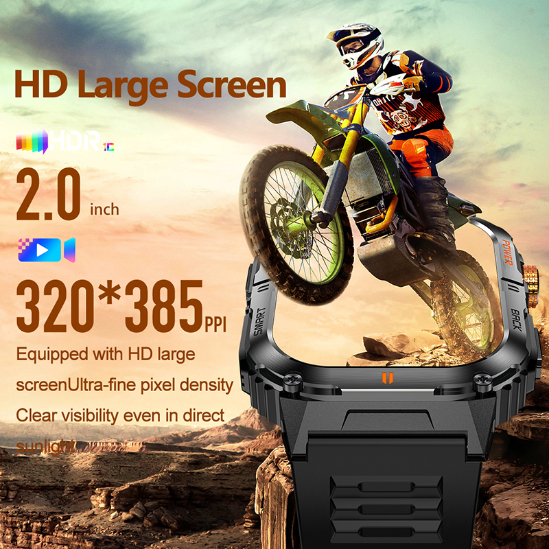 2026 New Military Smart Watch  - Smartwatch Watches Gift For Men ulasan dan harga