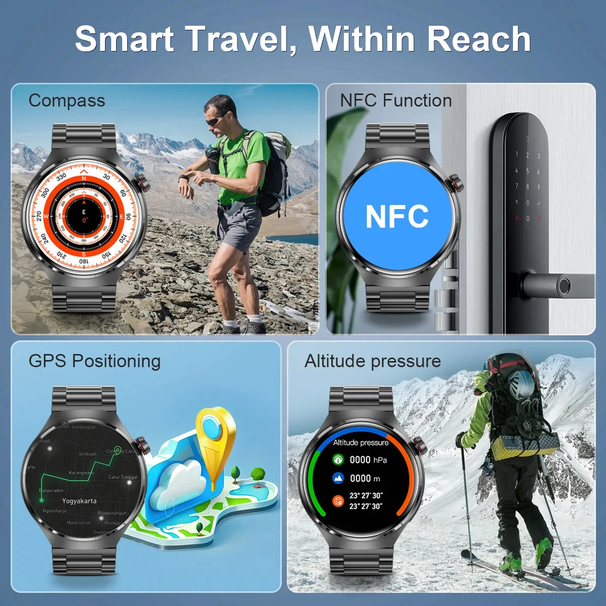 2026 New Smart Watch Heart rat - Smartwatch Watches For Women With Gps ulasan dan harga