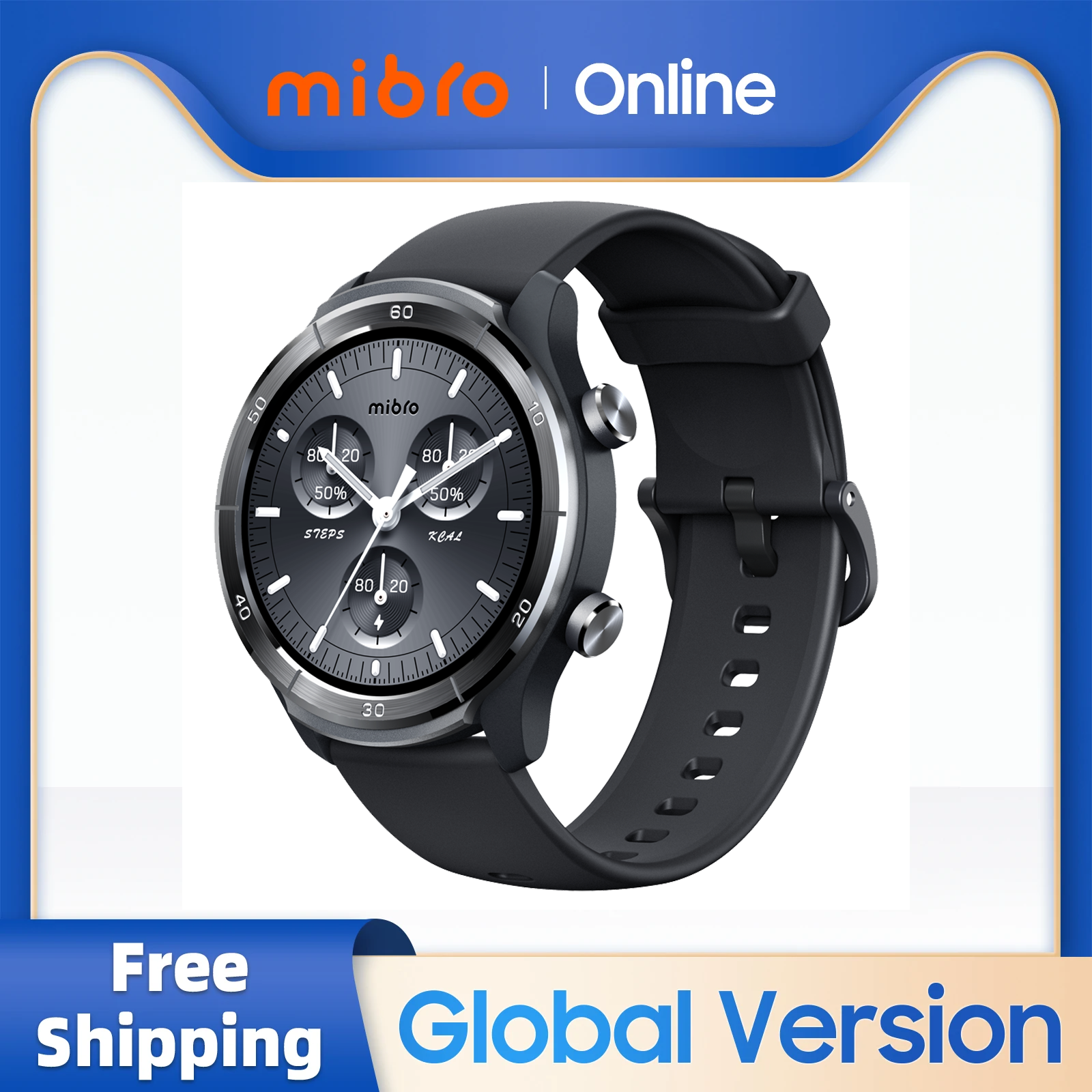 Mibro A3 Smartwatch GPS Positi - Smartwatch Watches For Women With Gps ulasan dan harga