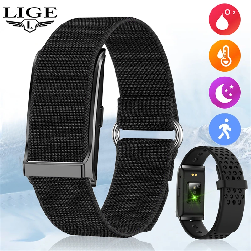 LIGE Couple Smart Bracelet Fit - Couple Watches Smartwatch ulasan dan harga