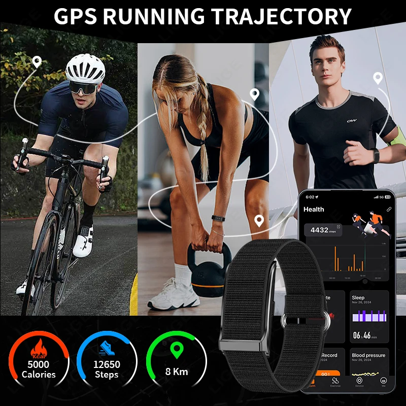 LIGE Couple Smart Bracelet Fit - Couple Watches Smartwatch ulasan dan harga