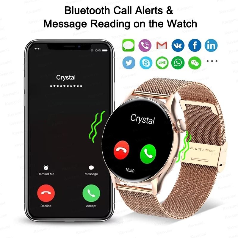 2026New Smart Watch Women Cust - Smartwatch Watches For Women With Gps ulasan dan harga