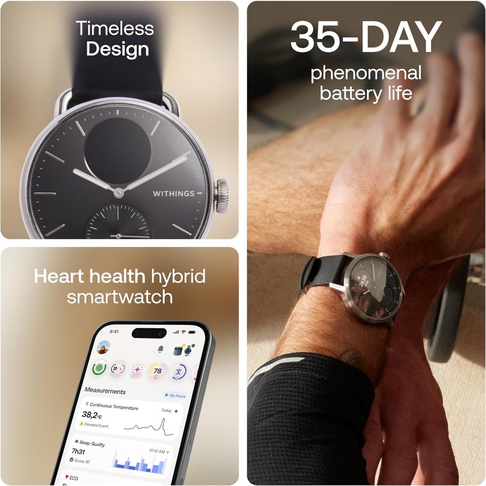 Hybrid Smartwatch: Fitness, He - Hybrid Smartwatch ulasan dan harga