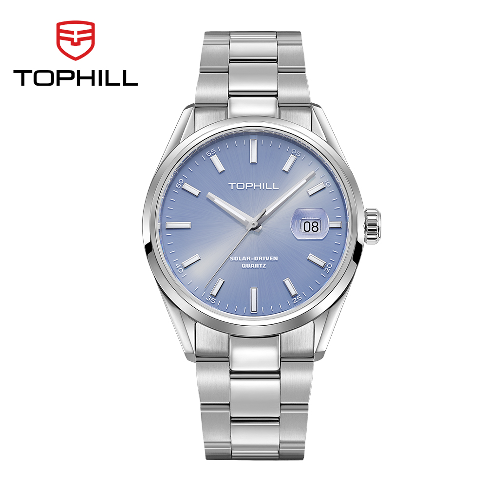 TOPHILL luxury Business Watch  - Solar Powered Watch ulasan dan harga
