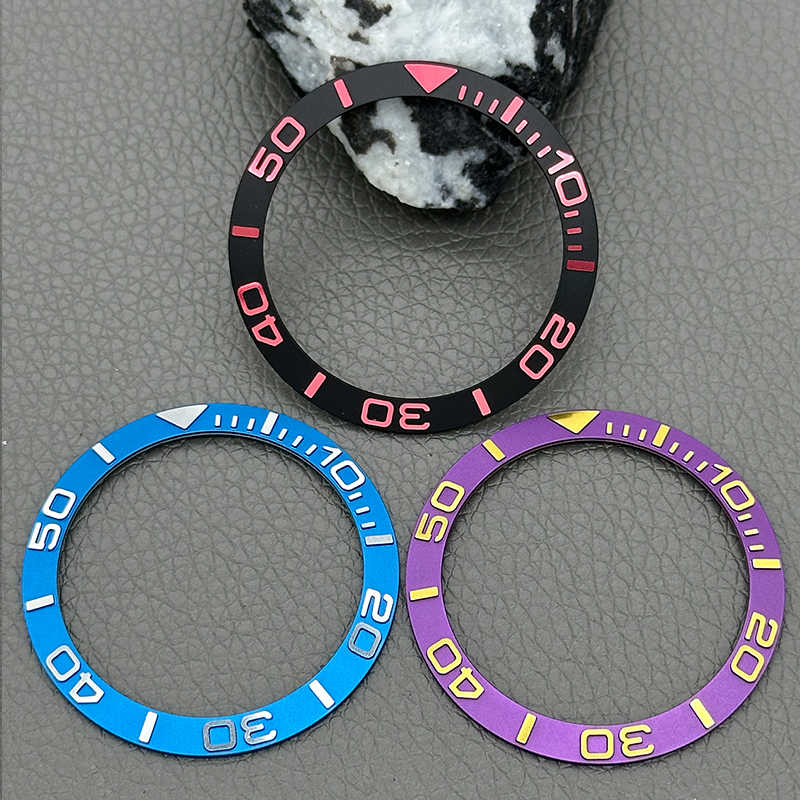 Mod 38X30.6mm Curved Metal Bez - Watch Bezel Insert ulasan dan harga