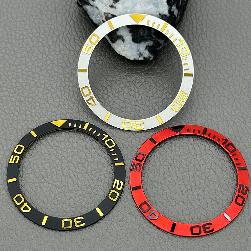 Mod 38X30.6mm Curved Metal Bez - Watch Bezel Insert ulasan dan harga