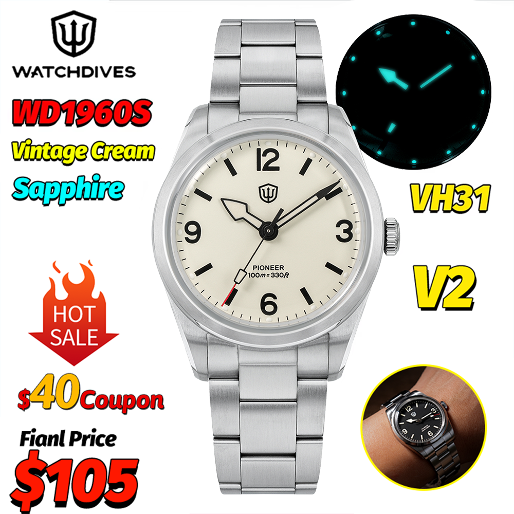 Watchdives WD1960S V2 Vintage  - Watches Ladies Smartwatch ulasan dan harga