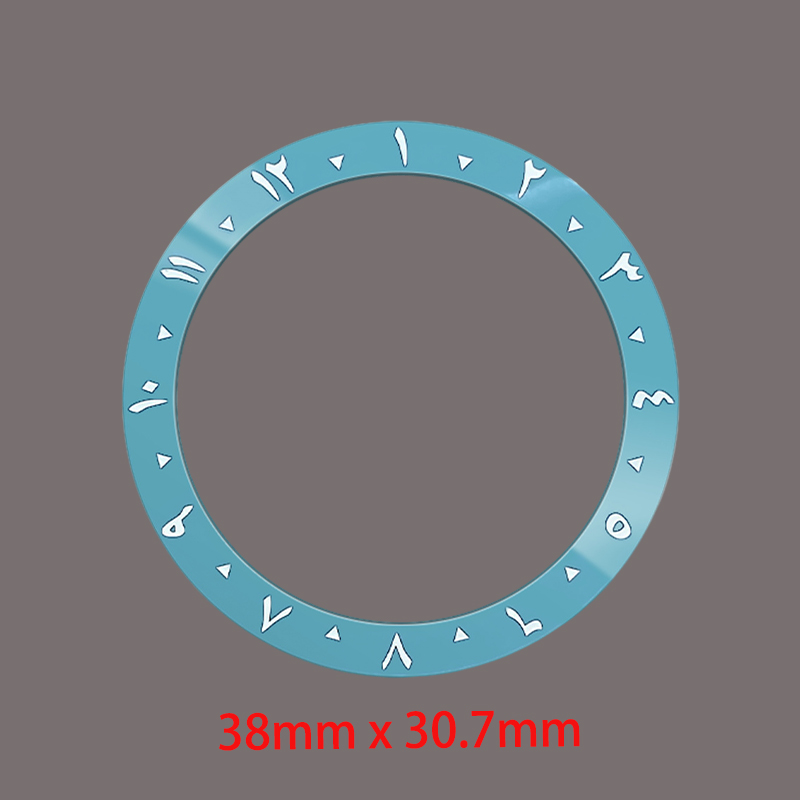 38mmx30.7mm Curved Ceramics Wa - Watch Bezel Insert ulasan dan harga